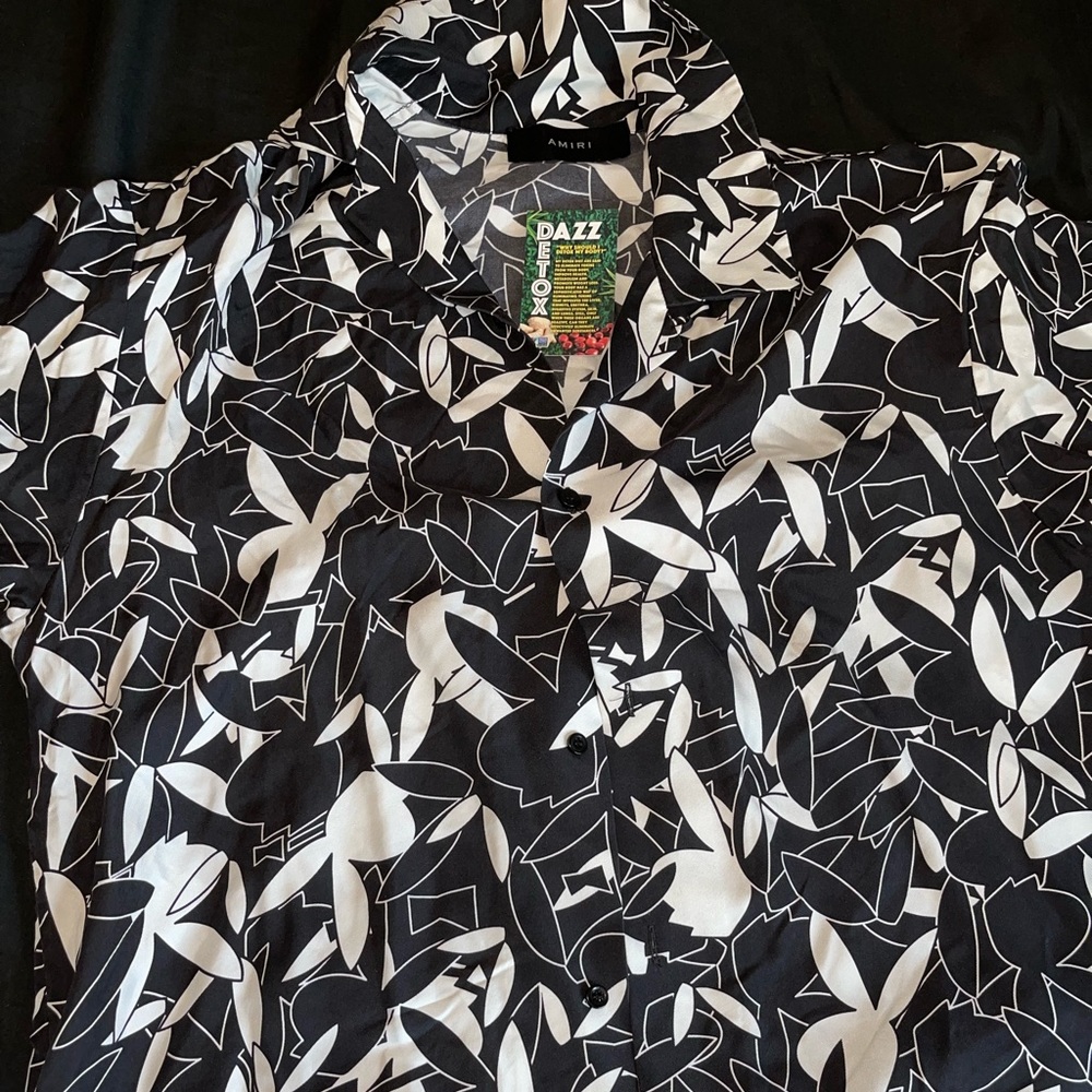Amiri playboy limited edition button shirt